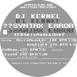 ??SYNTAX ERROR KNY02